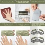 1Pc Cast Iron Corner Shower Shelf - No-Drill Wall Mounted Bathroom Storage Rack, Black Wire Mesh Design For Easy Access & Organization, Perfect For Shampoo, Conditioner, And Soap, Bathroom Storage Solution | Modern Bathroom Decor | Wet Environment Suitable, Bathroom Organizers And Storage - Image 6