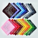 54.0Cm Multifunctional Square Handkerchief Polyester Magic Outdoor Sports Cycling Face Mask Headscarf