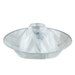 Adult Medium Size Haircut Cloak Cloth Hair Dye Three-Dimensional Breathable Household Haircut Cloak Foldable Haircut Tool - Image 2