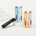 5 Pcs Refillable Travel Perfume Spray Bottle - Portable And Convenient For Outdoor Use