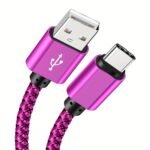 2.4A Fast Charge Usb-C Cable - Durable Nylon Braided, Long Cord For For Ultra/S23+/S22/S22+/S21 & More - Image 7