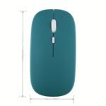 Wireless Mouse For Ipad, For Samsung Tab, Matepad, For Lenovo Xiaoxin, Mipad, Android, Windows Tablet - Battery-Powered, Optical Movement Detection, Right-Handed, Glittery Design, Compatible With Laptop & Notebook Computers, Mouse Movement Detection | Glittery Finish | Durable Plastic, Mouse Movement Detection, Without Battery - Image 2
