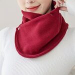 Winter Thickened Fleece-Lined Warm Neck Gaiter For Men And Women, Multi-Functional Windproof Cycling Scarf