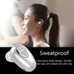 1Pc Wireless Bt Earphone Mini Invisible In-Ear Sports Earbuds With Microphone Stereo Headphones - Image 10