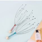 Head Massager Head Scratching Claw Octopus Head Massager Scalp Grabber Massage Claw Small Soul Extraction Extractor - Image 6