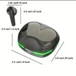 2024 New Wireless Earphones Headphones Led Display Touch In-Eartws Wireless Earbuds Sports Music Game Headset For Ios/Android - Image 2
