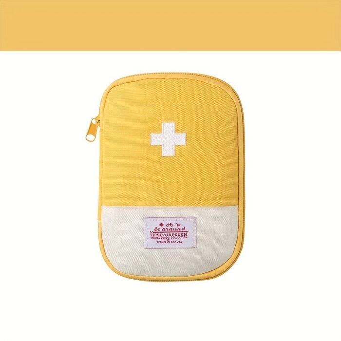 Small Size Portable Personal Medicine Pill Storage Bag Storage Box Daily Medical First Aid Bag Macaron Color - Image 14