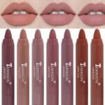 1Pc Sexy Matte Lipstick Waterproof Long Lasting Color Rendering Non-Stick Velvet Lips Liner Pencil Woman Makeup Cosmetics Valentine'S Day Gifts - Image 4