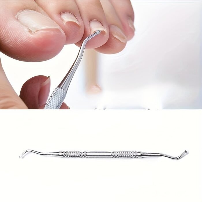 Stainless Steel Toenail Tools, Toenail File Nail Cleaning Tools - Image 2