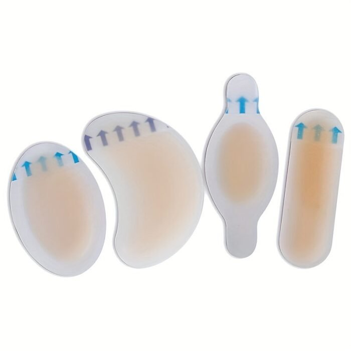 15Pcs Transparent Invisible Anti-Wear Stickers, Thickened Toe Stickers, Glue Body Grinding Forefoot Pads, Heel Stickers, Gel Pads, Waterproof Bubbles - Image 1