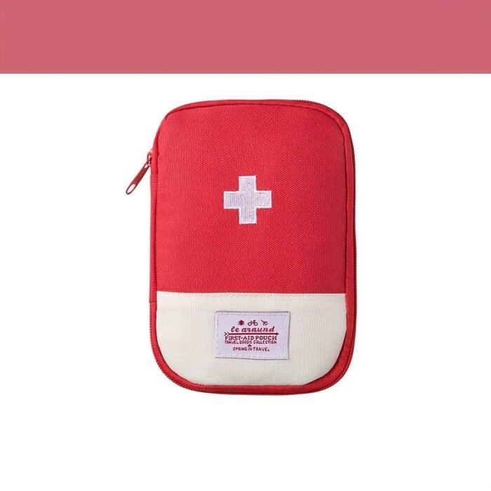 Small Size Portable Personal Medicine Pill Storage Bag Storage Box Daily Medical First Aid Bag Macaron Color - Image 13