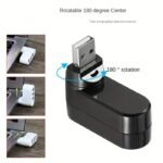 High Quality For Laptop For Pc Hub Usb Rotate Splitter Mini Adapter 3 Ports - Image 4