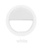 Cleantrust Led Selfie Flash Ring Light - Portable Mini Fill Light For Phone Live Streaming & Video, Bright White Led Ringlight For Photos & Videos, Battery-Powered, Easy To Clean & Skin-Friendly, Phone Lights For Decoratio - Image 3