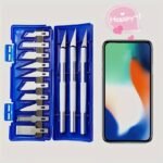 13Pcs Precision Carving Knife Set - Durable Stainless Steel, Non-Retractable Handles - Ideal For Paper Cutting & Model Crafting - Includes Detailed Storage Case - Image 8