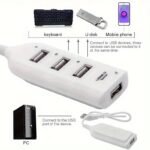 Micro Usb Hub 2.0 Multi Usb Port 4 Ports Hub Usb High Speed Hub Usb Splitter For Pc Computer Accessories - Image 14