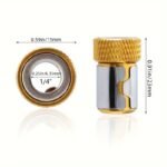 1/3Pcs Magnetic Screwdriver Bit Holder Set, Non-Slip Alloy Electromagnetic Ring Screwdriver Bit, With Strong Magnetic Ring Suitable For Cross Screwdriver Bit - Image 3