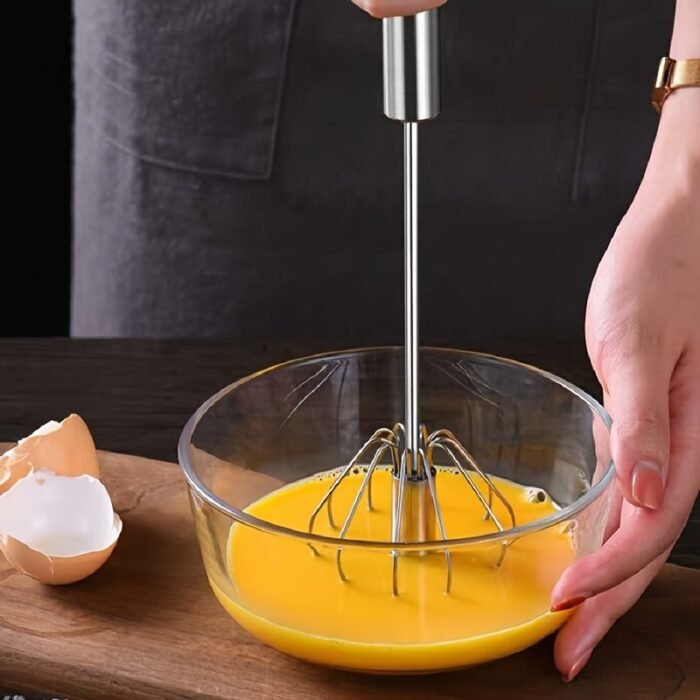 1Pc Easy-To-Use Hand-Held Mixer For Cream, Eggs, And More - Perfect For Baking And Cooking - Image 2