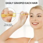 1Pcs/4Pcs Tweezers For Eyebrows, Slant Tip/ Angled Tip Eyebrow Tweezers, Precision For Eyebrows Facial Hair, Ingrown Hair - Image 13
