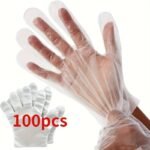100/300Pcs, Plastic Disposable Gloves For Cooking, Meal Preping, Kitchen, Bbq, Cleaning, Restaurant Service, Crafts Making - Image 3
