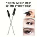 10Pcs/100Pcs Disposable Eyelash Brush Mascara Stick Makeup Brush Applicator Set For Extending Eyelashes And Eyebrow - Image 10