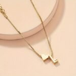 1Pc Mini Love Heart Letter Beads Thin Chain Bracelet Simple Minimalist Hand Chain Jewelry - Image 34