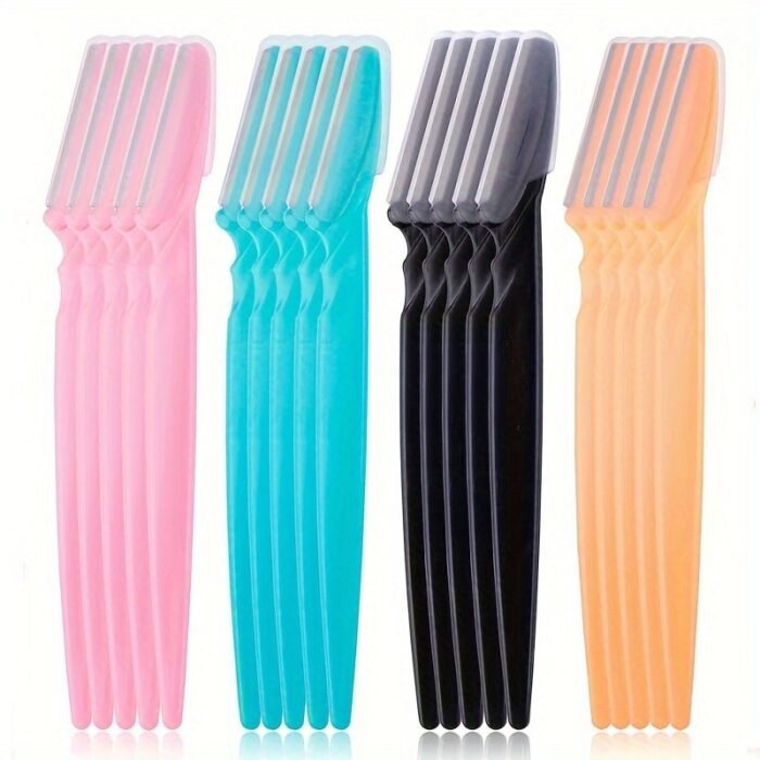3/4/10Pcs Eyebrow Trimmer Blade Shaver Portable Face Razor Eyebrow Epilation Hair Removal Cutters Safety Razor Women Makeup Tools - Image 1
