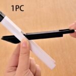 Multifunctional Window Groove Cleaning Brush & Keyboard Cleaner - Ergonomic Design, Durable Plastic, Multi-Tool For Dust, Grease, Debris - Ideal For Home Office, Kitchen, Bathroom, Bathroom Accessories, Ergonomic Cleaning Tool, Easyclean Material - Image 3