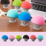 1Pc Cute Little Mushroom Head Portable Wireless Speaker, Can Be Used As A Mobile Phone Stand, Small And Delicate And Fall-Proof, Suction Cup Suction Is Excellent, Mini Cartoon Mushroom Head Speaker Gift - Image 9