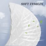 1 Pair Ultra-Soft 4D Arch Support Insoles - Sweat-Absorbing & Breathable, Shock-Absorbing Sport Pads With Orthopedic Design For Enhanced Comfort In Running Shoes, Made Of Latex - Perfect For Casual Attire, Foot Pads - Image 7