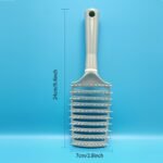 1Pcs Vented Detangling Brush For Dry Hair - Massage Hair Brush For All Hair Types - Gentle On Scalp And Hair - Perfect For Everyday Use - Image 5