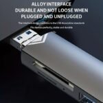 A Versatile 6-In-1 Usb 3.0 High-Speed Card Reader With A 5Gbps Transfer Rate, Usb Aluminum Goldentype-C Interface, Plug And Play Without The Need For Drivers, Suitable For Reading Sd Cards, Tf Cards, And Usb Flash Drives On Smartphones And Computers. - Image 8