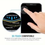 2 Pack Privacy Screen Protector For Iphone 11/Xr/12/12 Pro/12Pro Max/13/13Pro/13Pro Max/14/14Pro/14Pro Max/14 Plus, Tempered Glass Anti-Spy Bubble Free Case Friendly Easy Installation Film For Iphone 11/Xr 6.1 Inch - Image 5