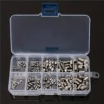 100-200Pcs 304 Stainless Steel/Carbon Steel Allen Head Socket Hex Set Grub Screw Cup Point Assortment - Image 6