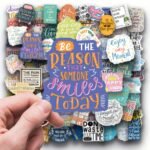 100Pcs Inspirational Stickers Pack, Motivational Stickers For Water Bottle Vinyl Quote Stickers, Affirmation Positive Stickers For Journaling Computer Decals Laptop For Macbook Phone Case - Image 4