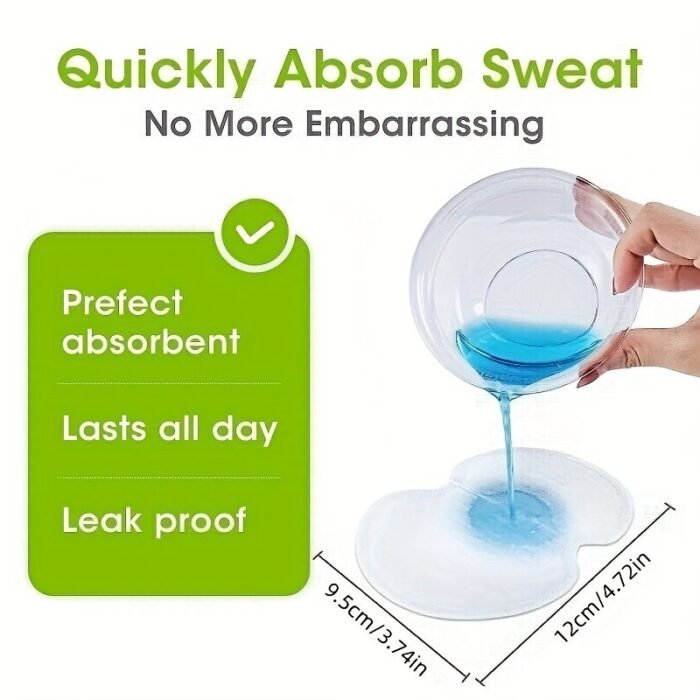 20/30/50Pcs Disposable Underarm Sweat Pads - Summer Invisible Anti-Perspirant, Microfiber, Odorless & Breathable, High Absorbency, Super Soft & Thin, Portable For Travel, Gym, Workouts, Gym Essentials, Comfortable Fit - Image 6