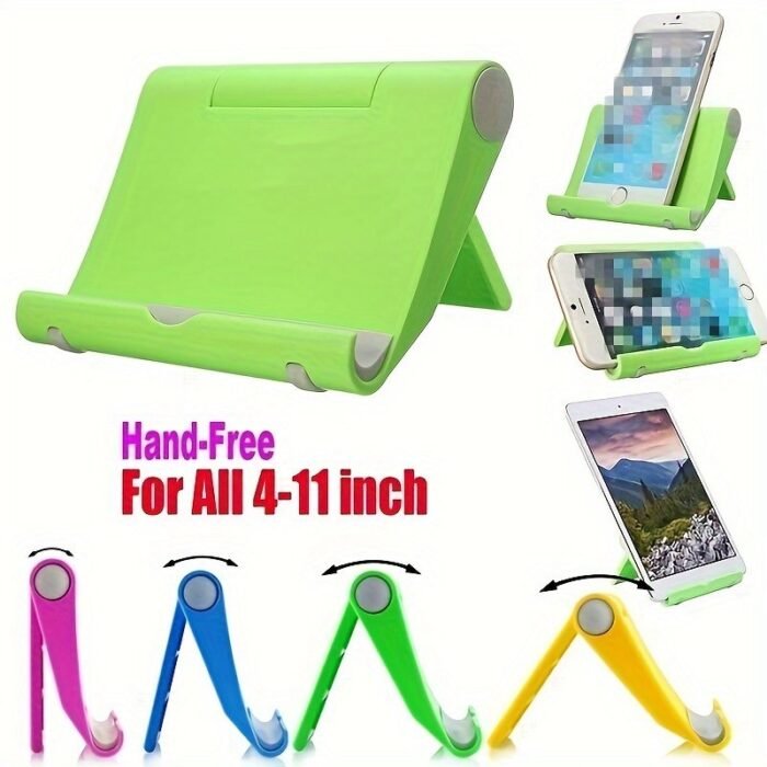 1Pc Mobile Phone Holder Tablet Universal Lazy Stand Desktop Multifunctional Foldable Portable Phone Holder - Image 8