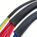 10 Meters Length Black Insulated Braid Sleeving 2/4/6/8/10/12/16/20/25/30/35Mm Tight Pet Wire Cable Protection Expandable Cable Sleeve Wire Gland - Image 10