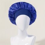 2022 New Women'S Hair Cap For Curly And Straight Hair With Wide Brim Elastic Band Sleep Bonnet - Image 25