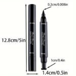 1Pc Eyeliner Stam Pen, Waterproof, Fast Drying, Natural, Long Lasting, Smudge Proof, Fast Applying Eyeliner Stamp Pen For Beginners - Image 5