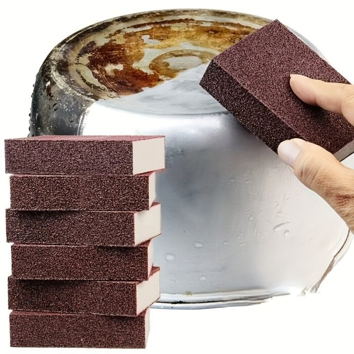1/4/10 Pack Pva Sponge Scrubbers, Kitchen Dishwashing, Sink Cleaning, Stain & Rust Remover, Pot Brushes, Kitchen Accessories - Image 1