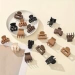 3Pcs Matte Hair Claw Clip Simple Style Shark Claw Clips Solid Color Hair Claw Elegant Hair Clips For Women - Image 4