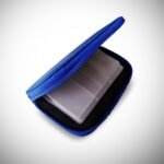 1Pc Portable Multi-Function Pvc Camera Card Storage Bag - Securely Store Cf, Sd & Switch Memory Cards! Keep Your Media Safe And Organized ? 1 Compact Case With 18 Sd Slots + 4 Cf Compartments - Image 6