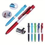 1Pc Multi-Function 4-In-1 Foldable Ballpoint Pen Stylus (Flashlight + Support) For Tablet Cellphone, Tablet Accessories, Stylus Pens For All Devices, Smartphone Pen, Pen For Touchscreen, Touchscreen Pen, Pens For Tablets, Tablet Pens Stylus, Tablet Pens, Cellphone Pen, Multidevice Pen, Tablet Stylus, Lightweight Pen, Sleek Stylus, Reliable Pen, Smooth Writing, Multifunctional Pen, Professionals, Digital Artists - Image 4