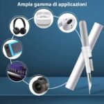 1-In-1 Earbud & Keyboard Cleaning Pen With Dual Tips - Usb-Powered (Usb-C/Lightning), Compatible With, Smartwatches, Headphones - Compact & Portable For Earbud, Keyboard, Speaker, Gaming Console - White & Black Tips Included - Ideal For Travel & Home Use - Dual-Ended Design With Soft Brush & Precision Tip For Deep Cleaning - Compatible With Devices, Earbuds Cleaner - Image 7