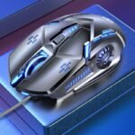 Silver Carved Mechanical Gaming Mouse, Wired, Suitable For Desktop And Laptop Use, Silent For Office And Esports. - Image 9