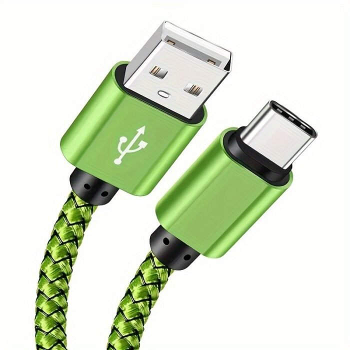 2.4A Fast Charge Usb-C Cable - Durable Nylon Braided, Long Cord For For Ultra/S23+/S22/S22+/S21 & More - Image 5