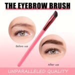 2Pcs Wild Eyebrow Brush Square Multifunctional Stereoscopic Painting Hairline Eyebrow Paste Concealer Eyebrow Brush Brow Makeup Brushes Makeup Tool,Drawing Wild Eyebrows And Other Eyebrow Shapes To Create A Sophisticated Makeup Look - Image 11
