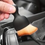 1Pc Car Crevice Dusting Brush, Car Interior Short Lint Cleaning Brush, Car Cleaning Air Conditioning Vent Cleaning Brush, Clean Your Car'S Interior With This Soft Brush And Shell Car Crevice Dusting Tool For Restaurant - Image 4
