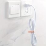 12Pcs Silicone Tie, Data Cable Storage Earphone Cable Organizer, Winder Anti-Lost Fastener, Data Cable Bundle Strap - Image 10