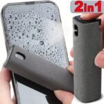 2-In-1 Microfiber Screen Cleaning Tool Without Liquid For Mobile Phones, Computers, Tvs And Navigations Etc. Keep Your Phone Screen Clean As New